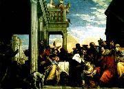 Paolo  Veronese feast in the house of simon oil painting artist